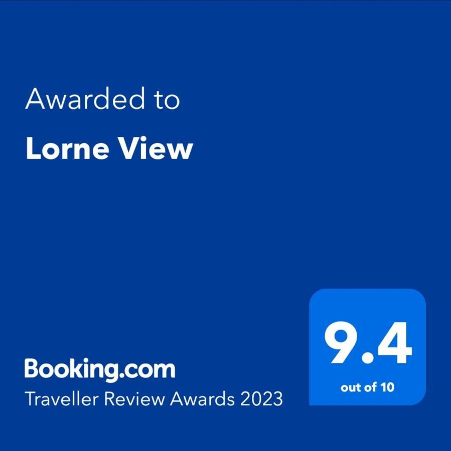 Lorne View Apartment With Hot Tub オーバン エクステリア 写真